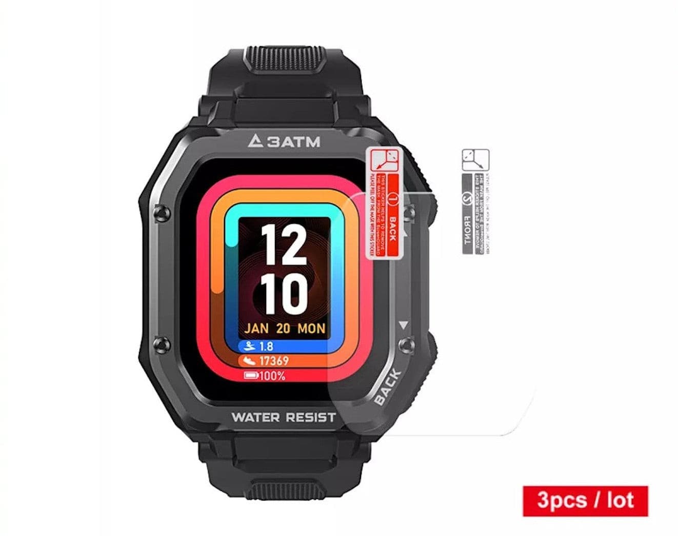 Screen Protector for "Waterproof" MedWatch