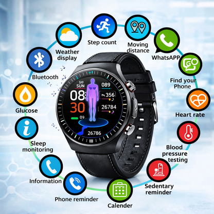 Med-Watch Pro 2.0 (NEW with Glucose Function)